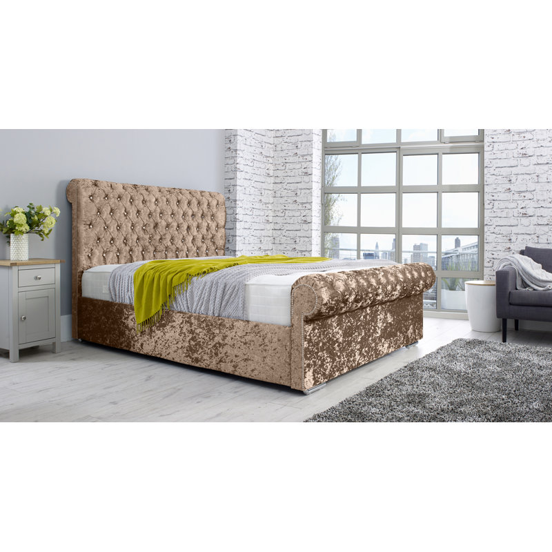 Mercer41 Elyza Upholstered Bed Wayfair.co.uk